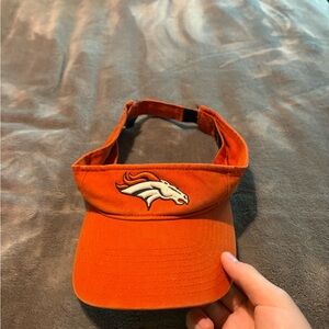 Orange Sports Visor with Logo